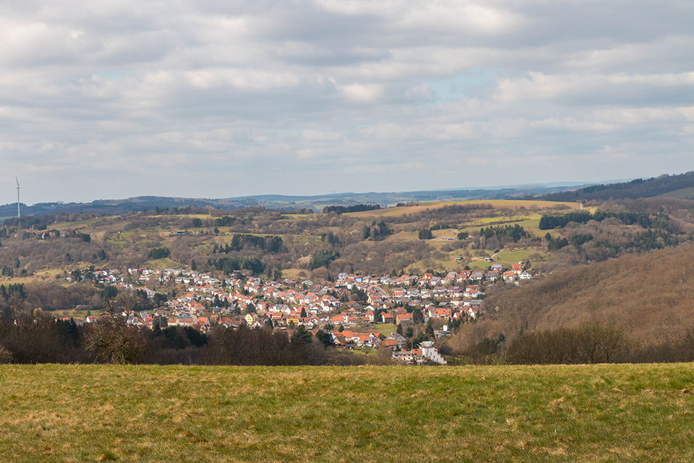 Blick auf Hangard