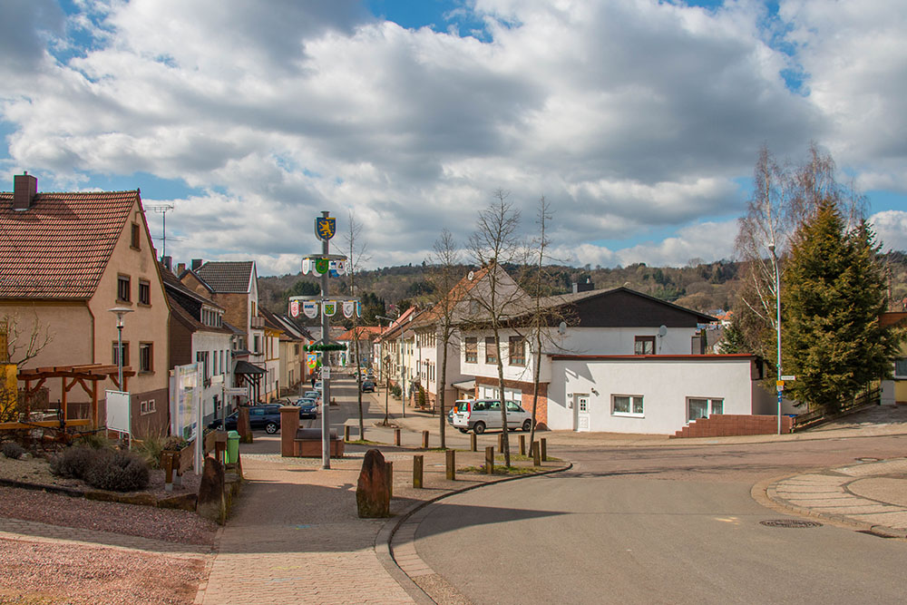 Wieder am Start/Ziel in Hangard