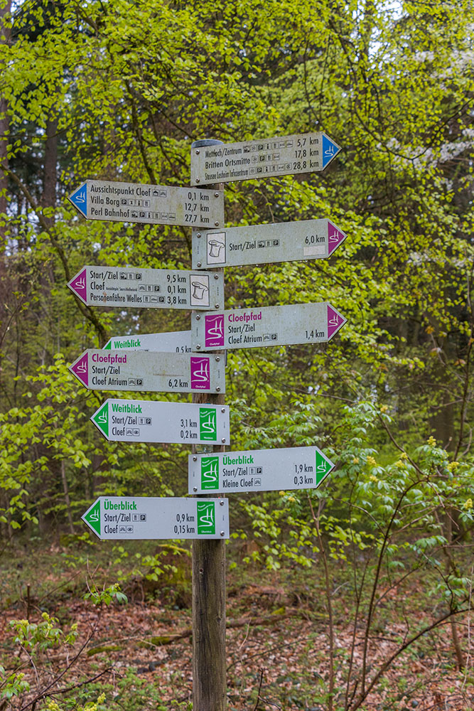 Trotz der zahlreichen Wegweiser, haben wir dann doch einen kleinen Umweg eingebaut :-(