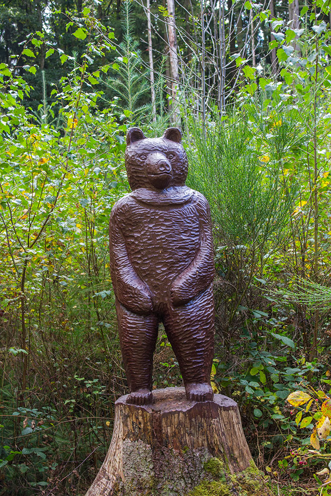 Saarländischer Braunbär, für den Menschen nicht gefählich ;-)