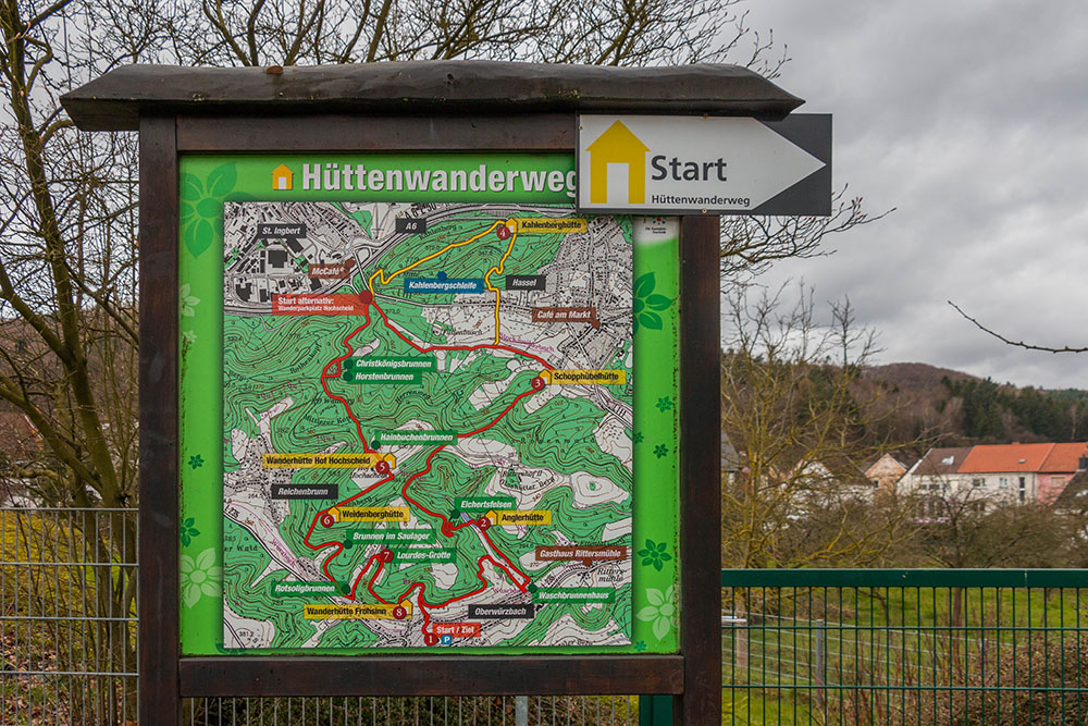 Am Start in Oberwürzbach