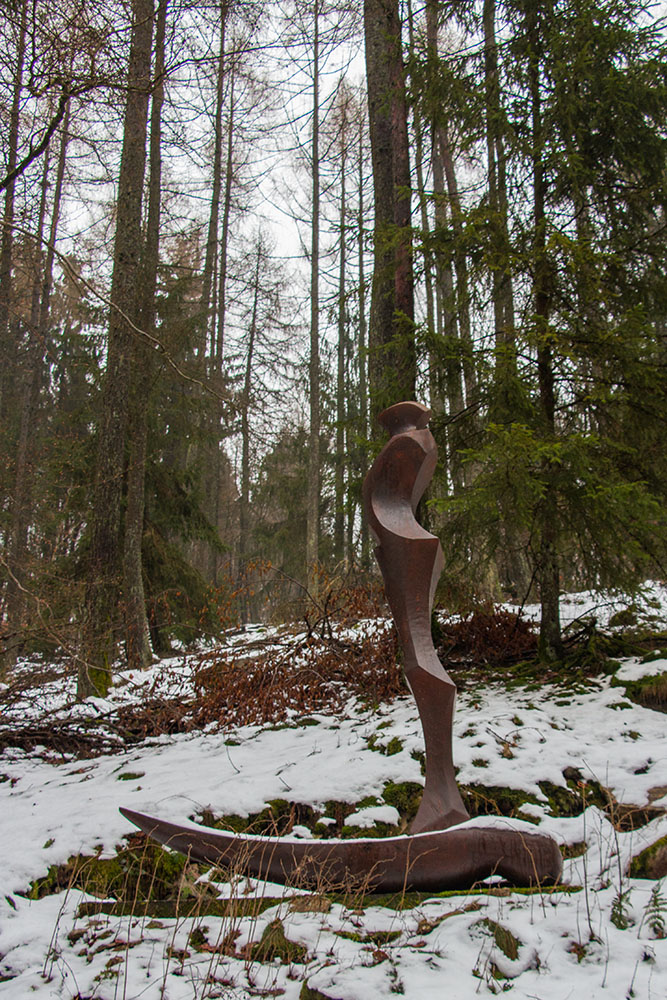 Skulptur Nr. 18: "Sonnenbarke" (Ervin Potocnik)