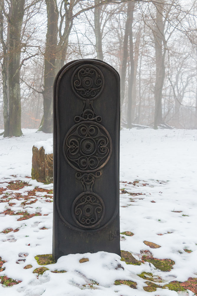 Skulptur Nr. 14: "Battersea Schild" (David Lloyd)