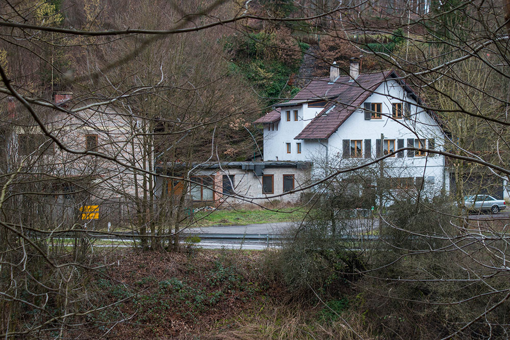 ... Blick auf die Hanauer Mühle