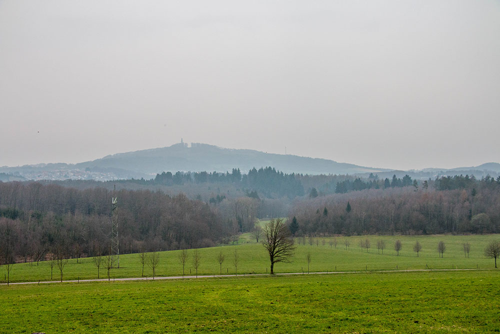 Keine klare Sicht auf den Schaumberg