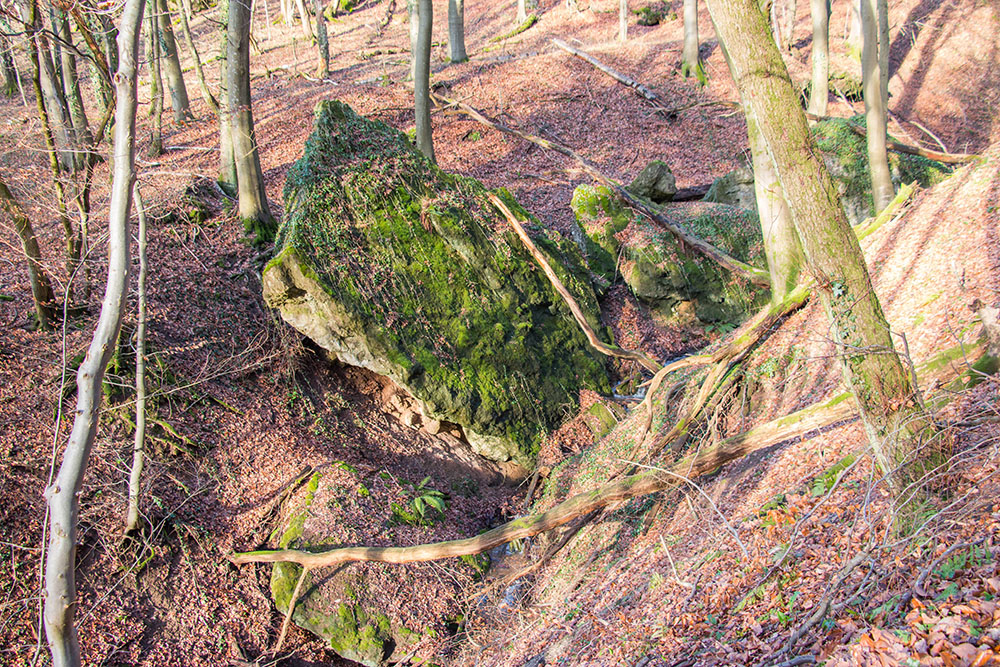 Blick in die Tiefe