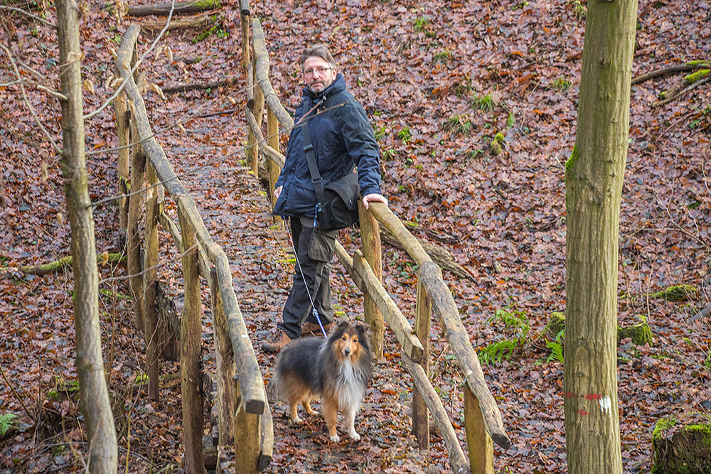 Carlo mit Hund ;-) 