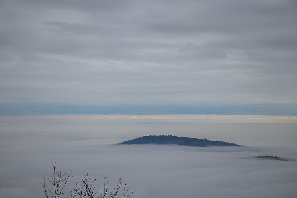 Blick vom Bernsteinfels ...