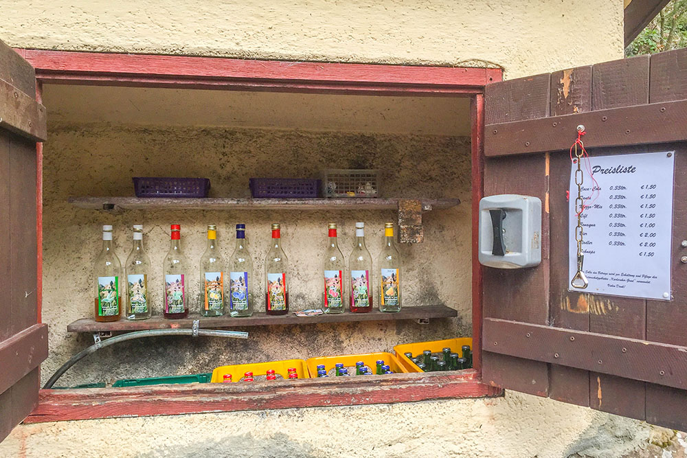 Nach dem Grat gibt es Erfrischungen ...