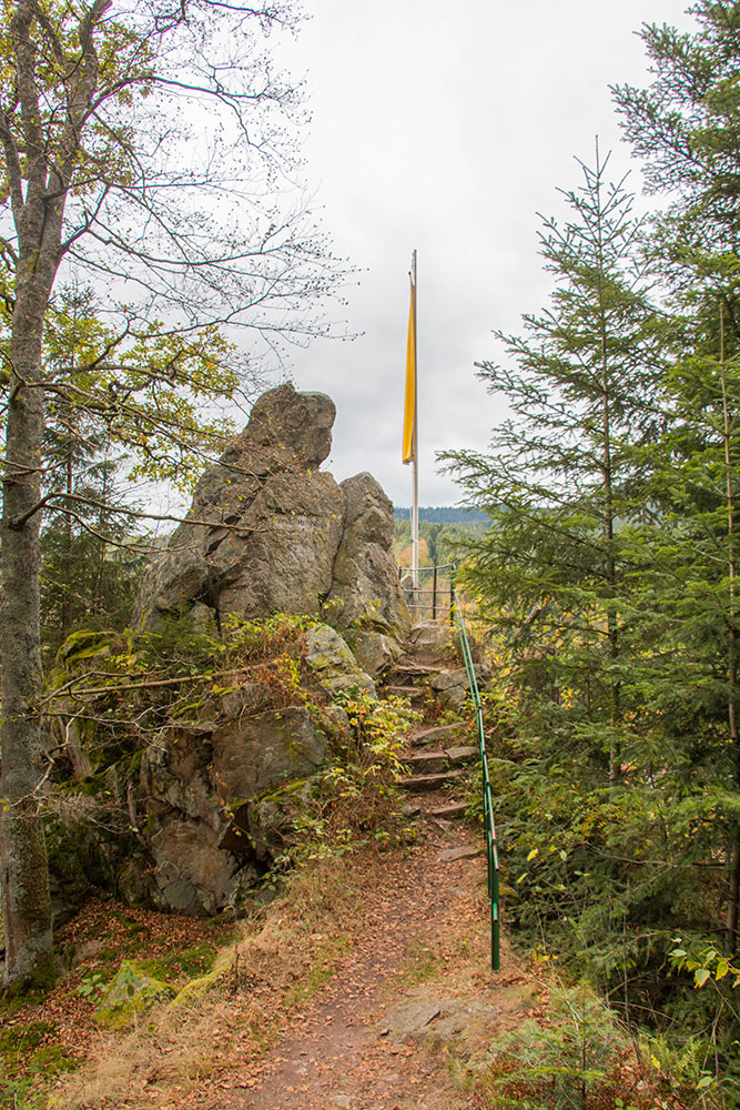 ... bis zum Verlobungsfels