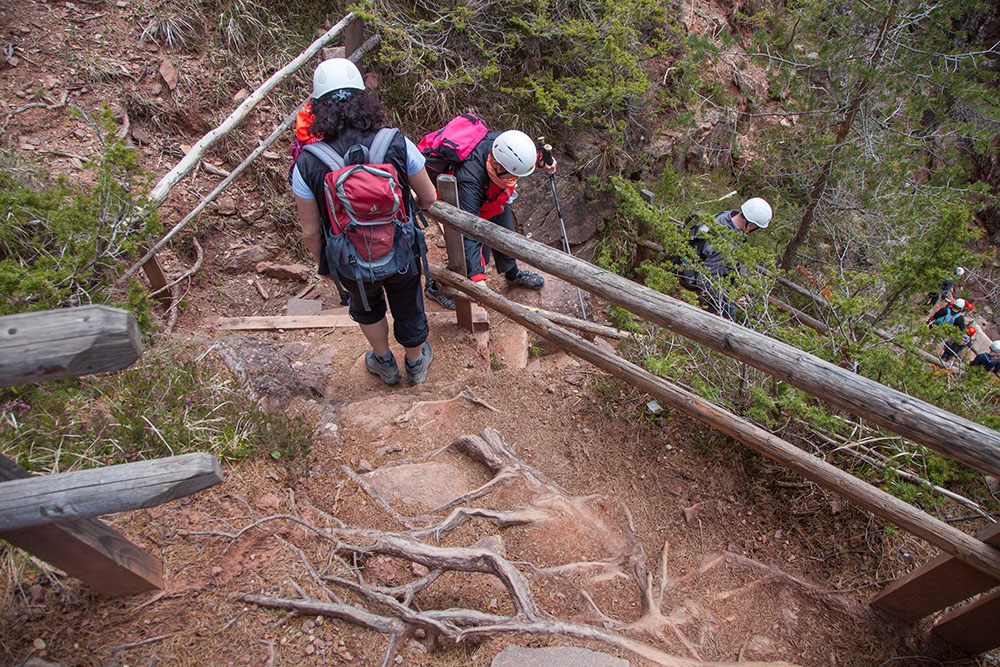Die letzten Meter ...