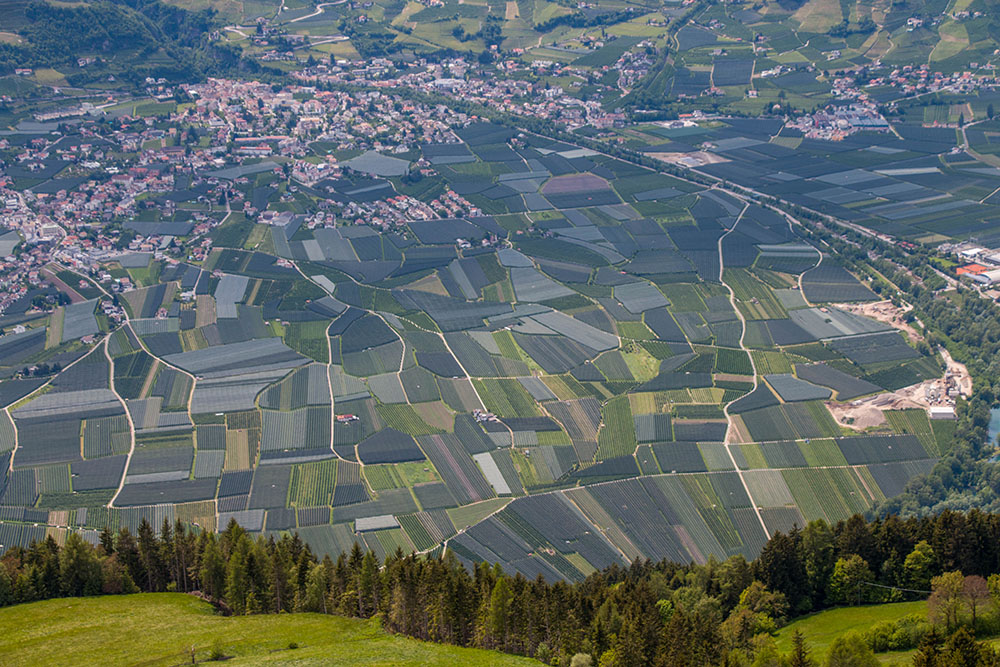 Blick &uuml;ber Lana ...