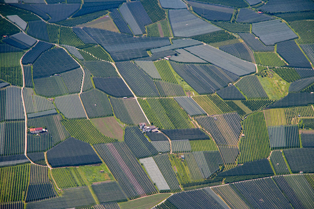 ... und &uuml;ber die Wein- und Apfelanbaugebiete