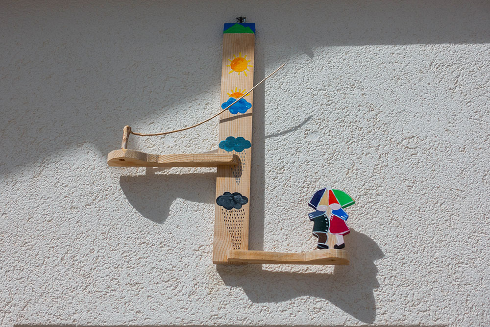 Was soll uns die Wettervorhersage sagen? Zumindest bleibt es trocken ;-)