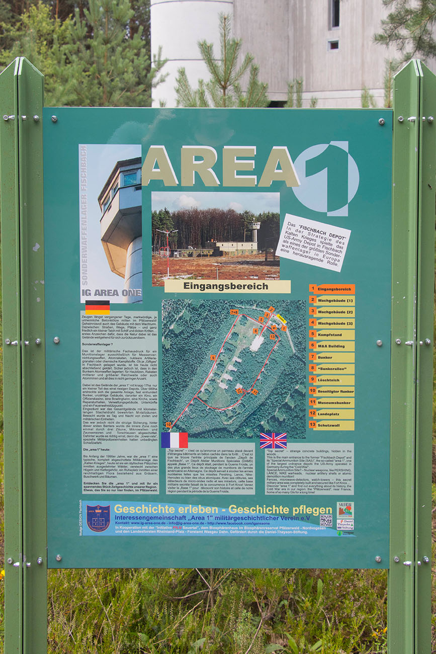 ... erreichen wir die Area 1