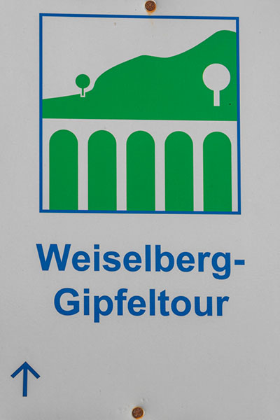 Kennzeichnung der Weiselberg-Gipfeltour