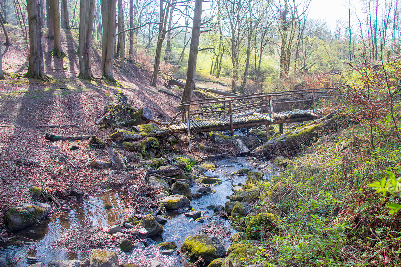 Brücke mit Bach ;-) 