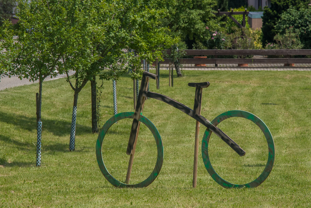 Auf's Fahrrad könnte man auch wieder mal steigen
