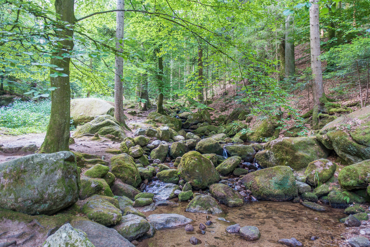 Am Fu&szlig; der Gertelbach Wasserf&auml;lle