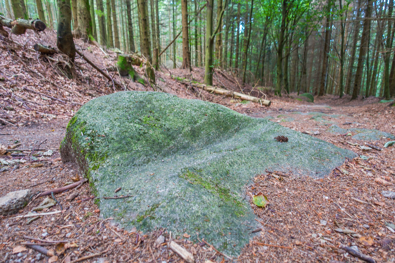 Radspuren fr&uuml;herer Ochsenkarren