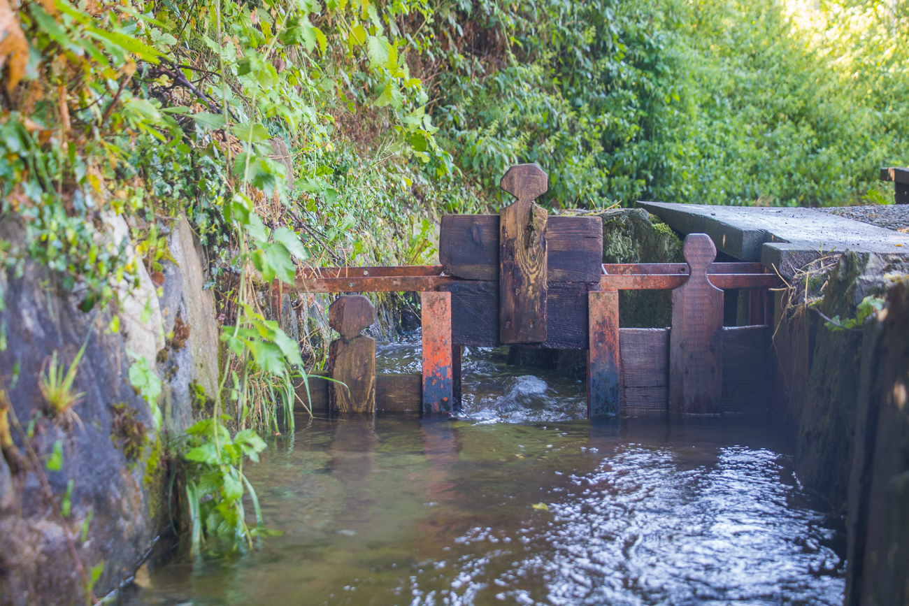 Alte Wasserverteilschleuse