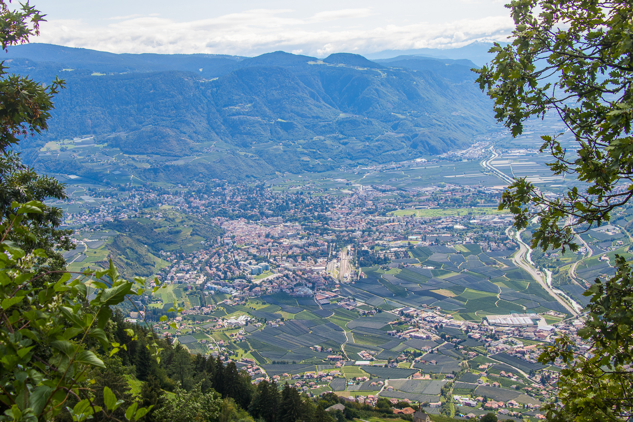 Blick nach Meran