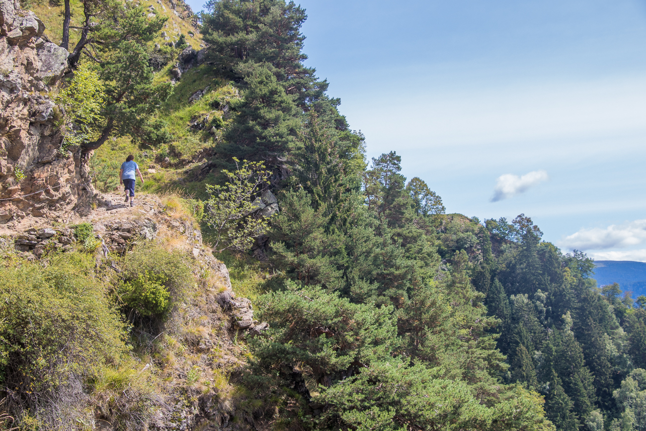 Schön und spannend angelegte Wege ...