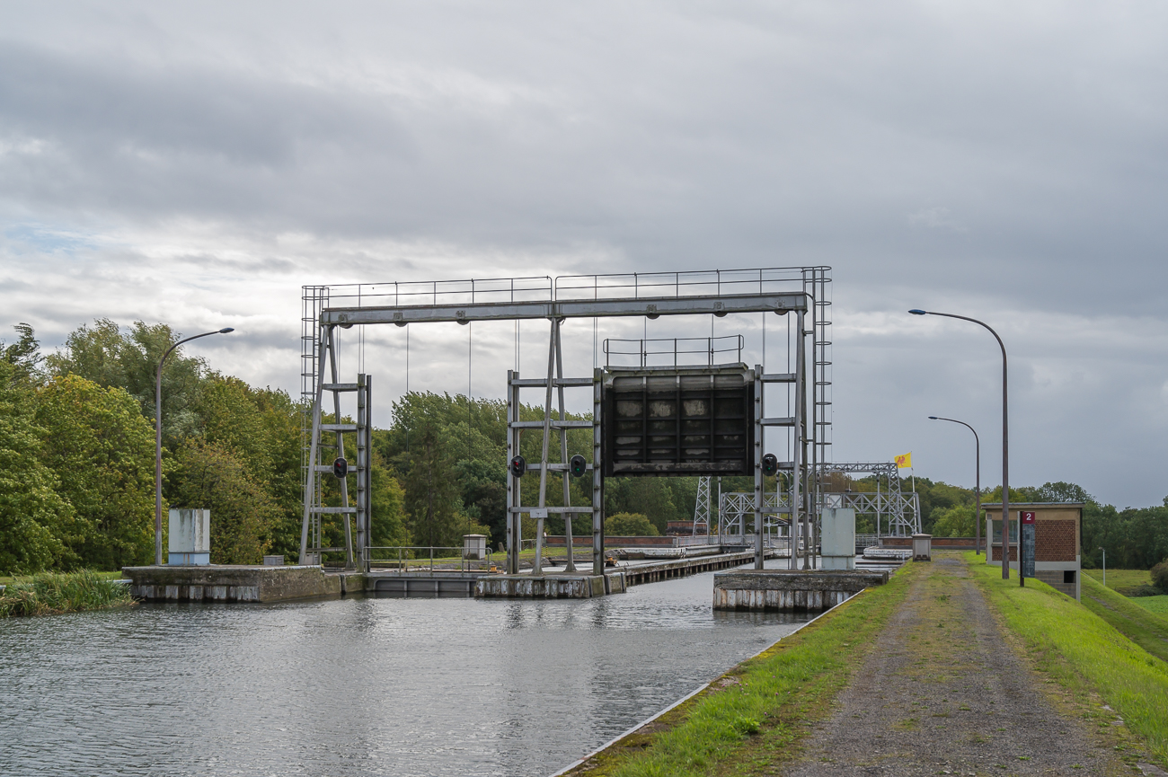 Dieses Schiffshebewerk ist heute nicht mehr in Betrieb