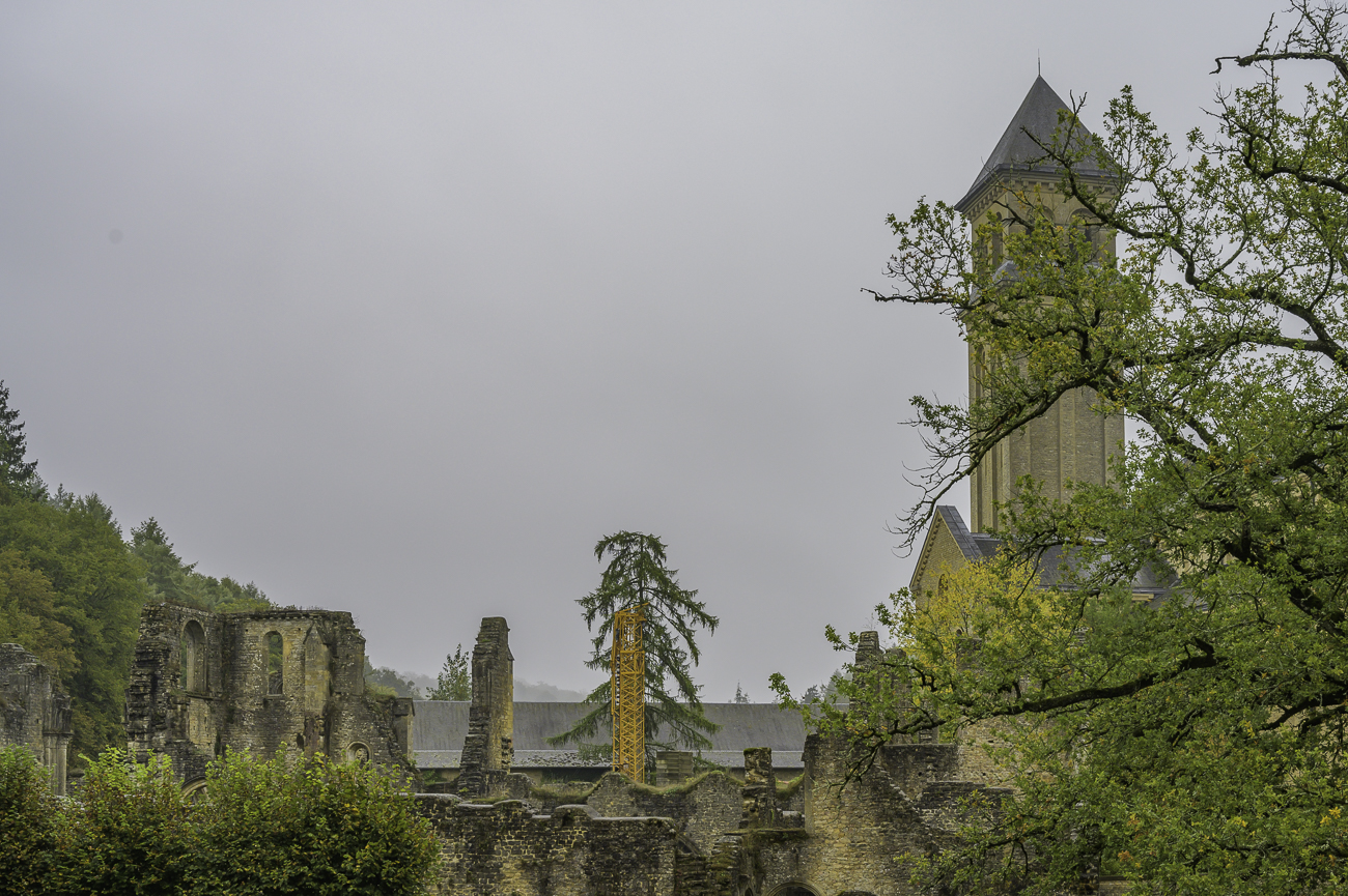 Die Ruinen des alten Teils