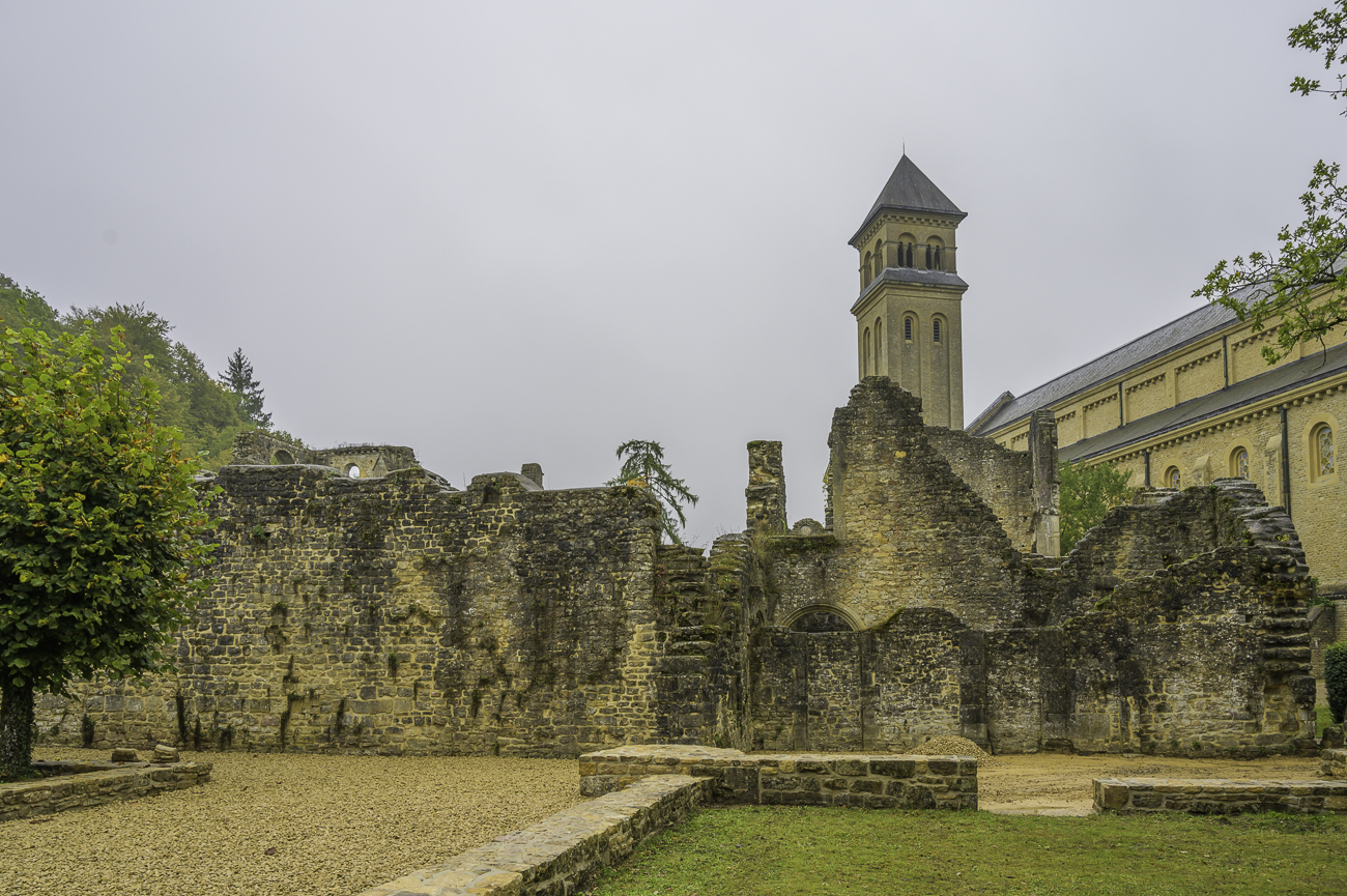 Die Ruinen des alten Teils