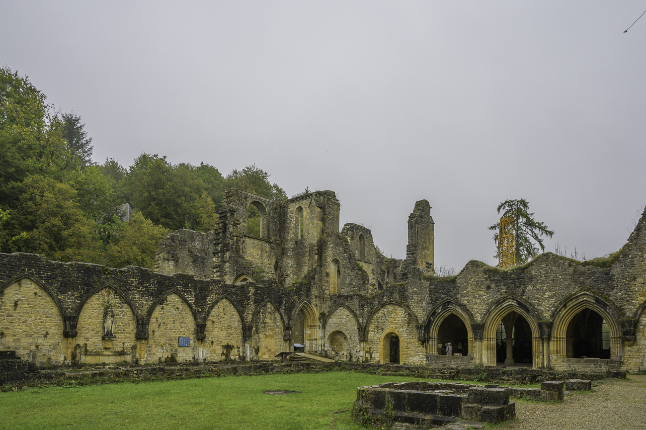 Die Ruinen des alten Teils