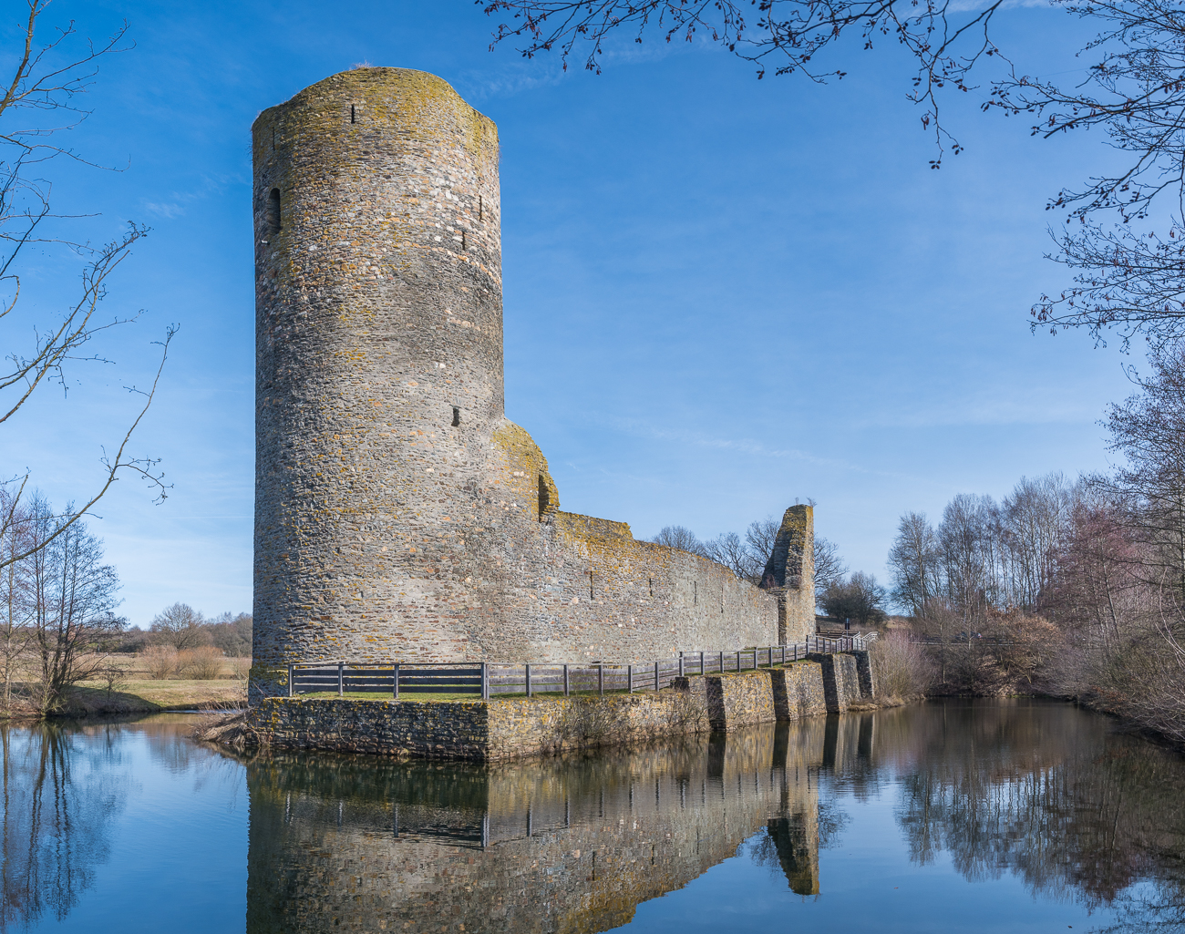 Zum Abschluss nochmal die Ruine Baldenau