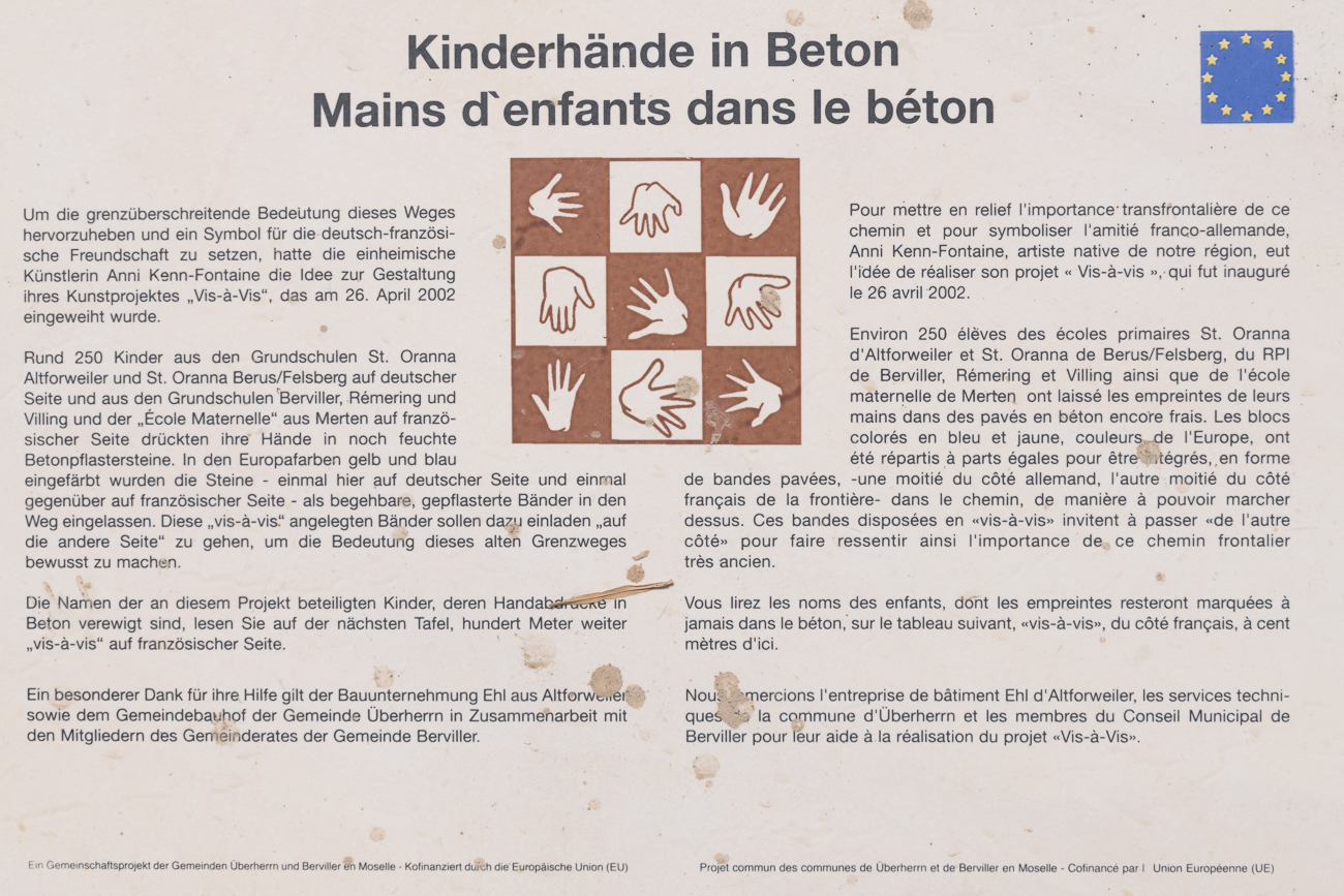 Infos zu Kinderh&auml;nde in Beton