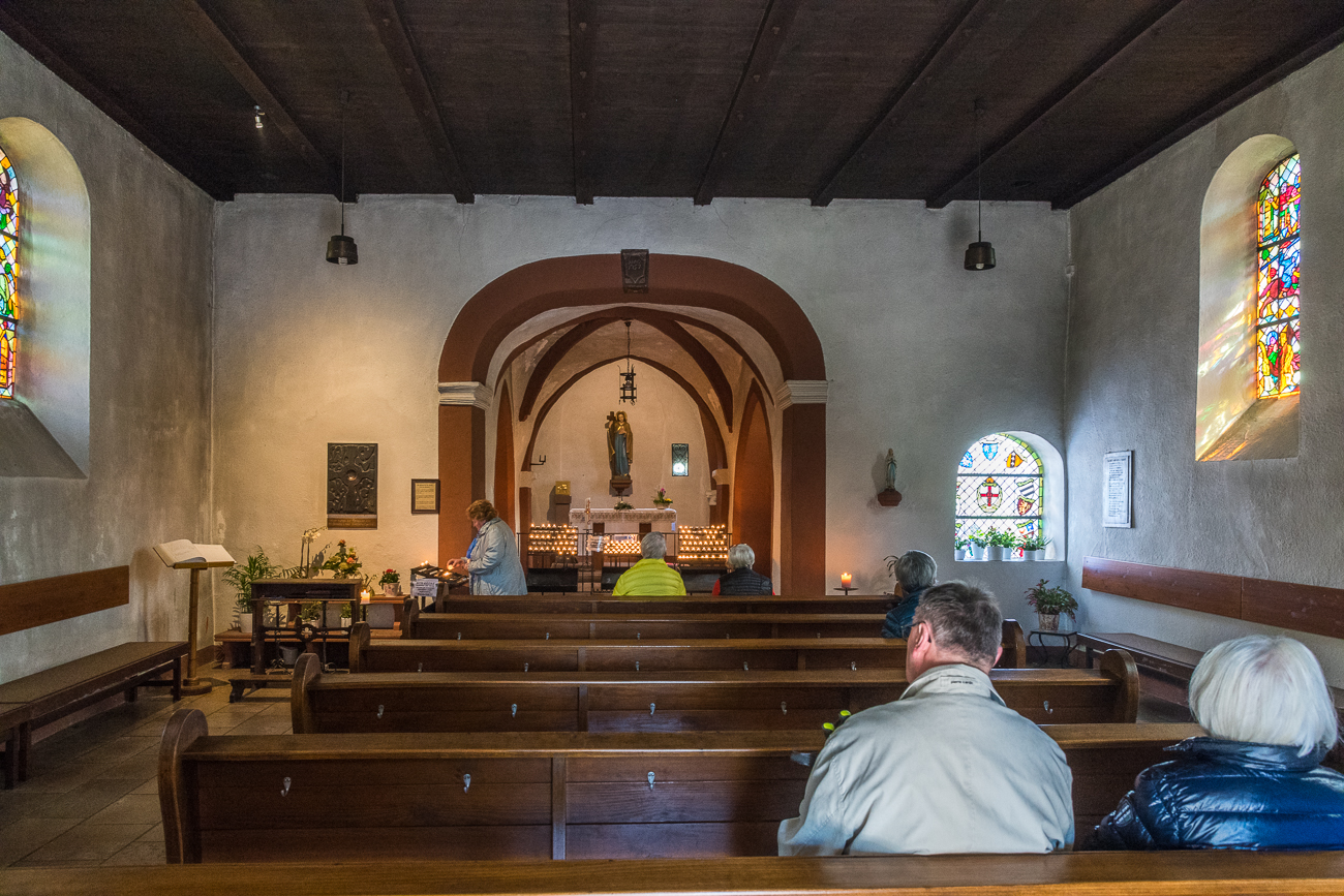 In der Kapelle St. Oranna