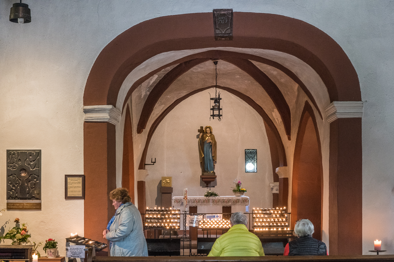 In der Kapelle St. Oranna