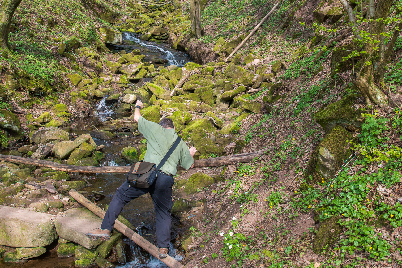 Nur das Gleichgewicht nicht verlieren ;-)
