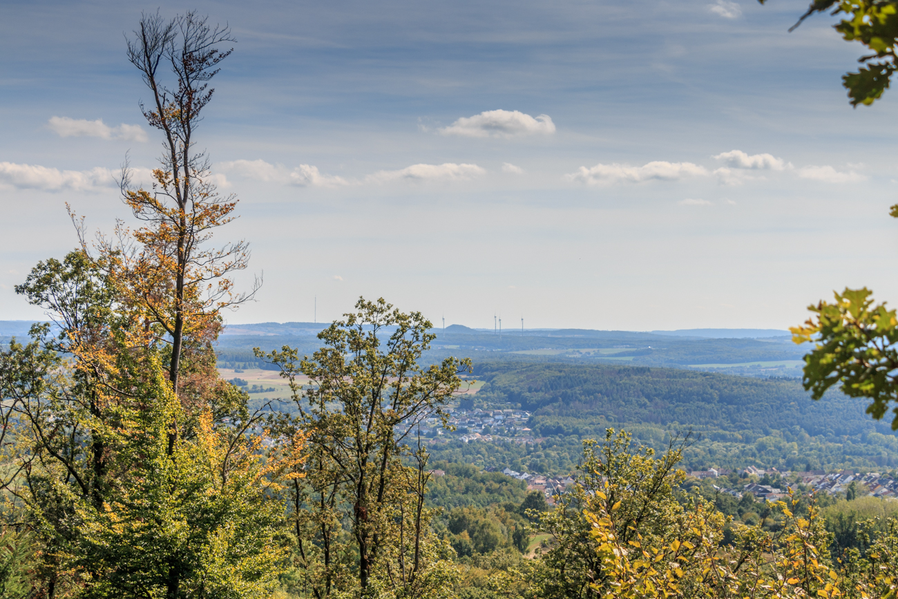 Aussicht in die Landschaft