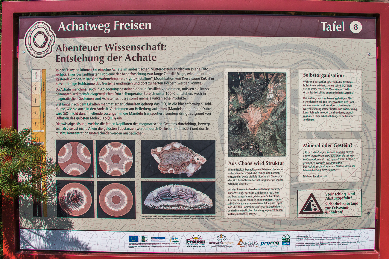 Info Entstehung der Achate 