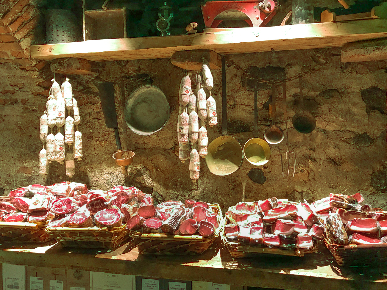 Im Speckmuseum in Bruneck