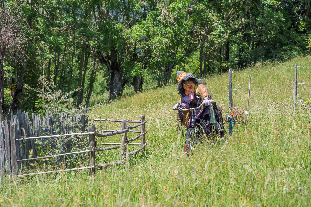 ... fahren sogar Fahrrad