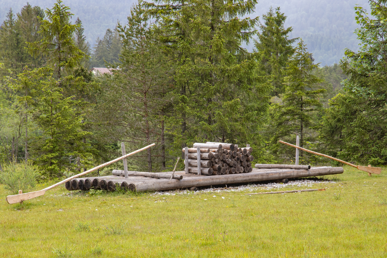 Typisches Isar-Flo&szlig;