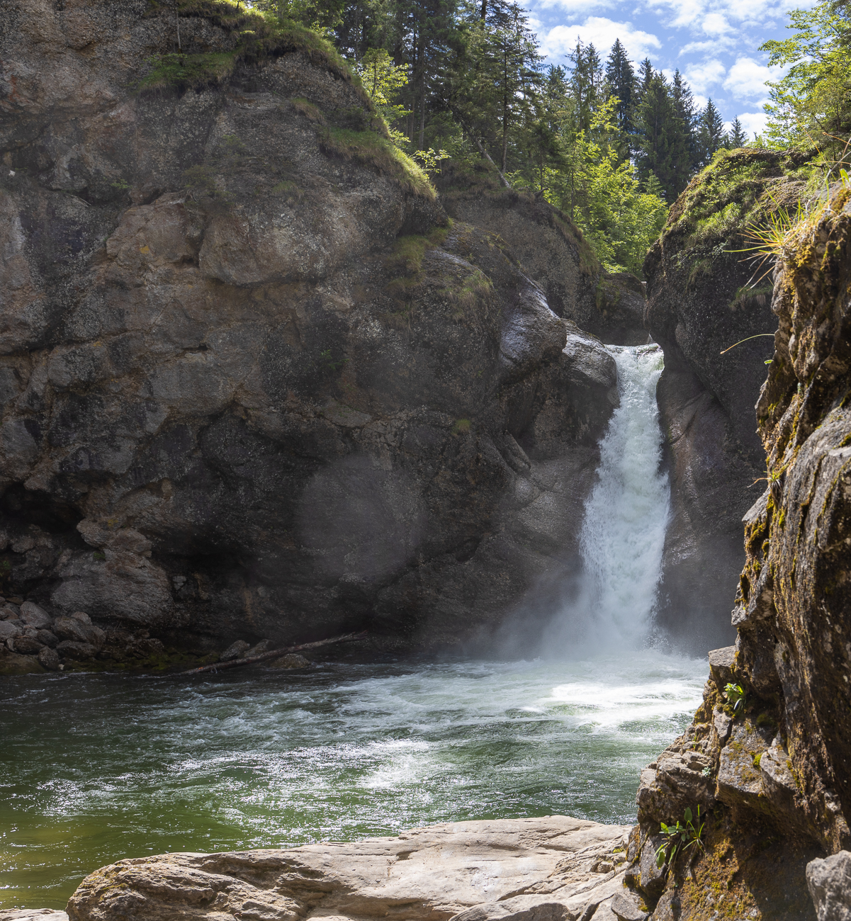 An den Buchenegger Wasserf&auml;llen