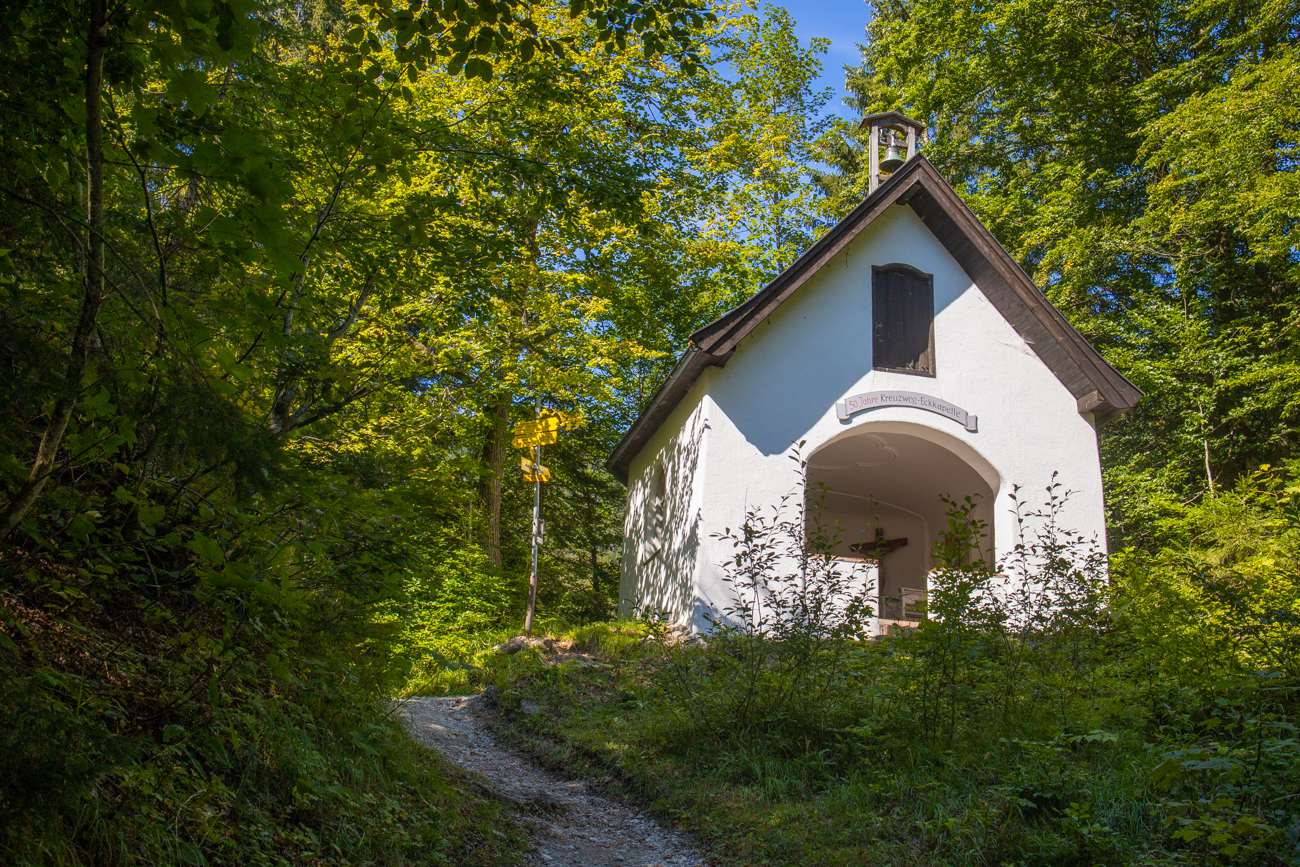 Eckkapelle erreicht