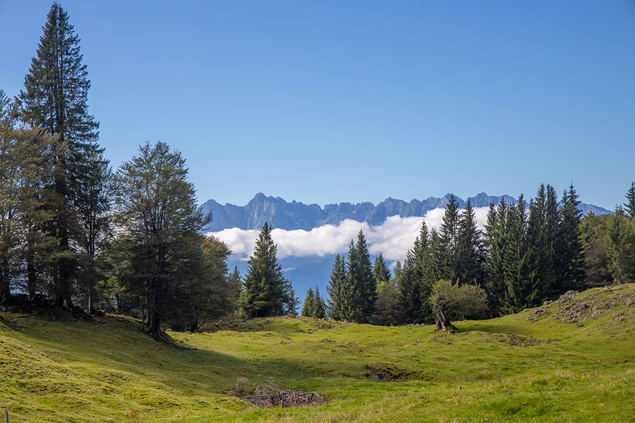 Berge &uuml;ber den Wolken