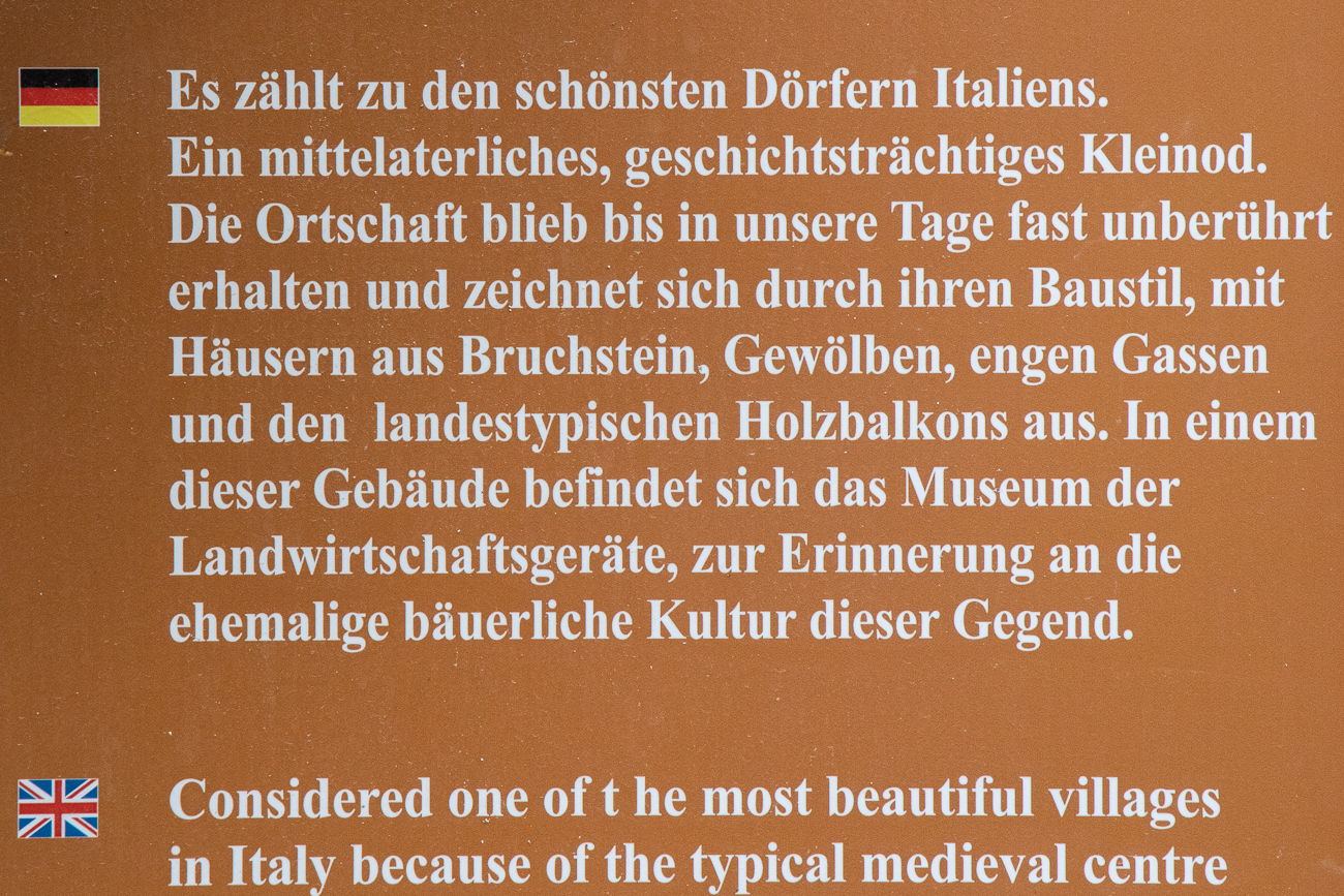 ... einer der schönsten Orte Italiens