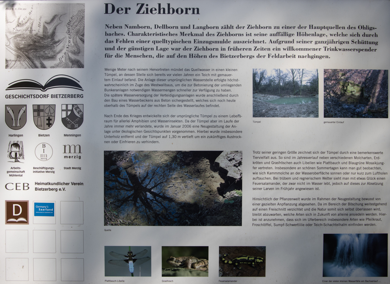 Quelle des Ohligsbaches ...