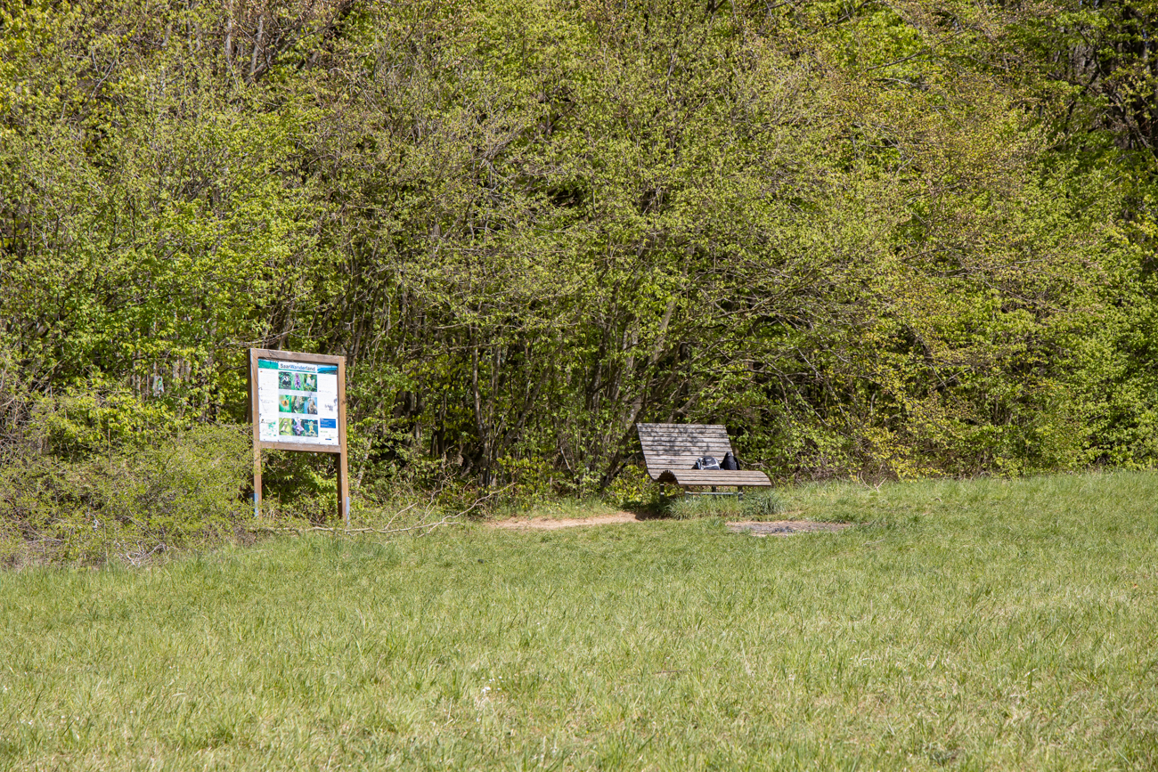 Von der Sinnenbank aus ...