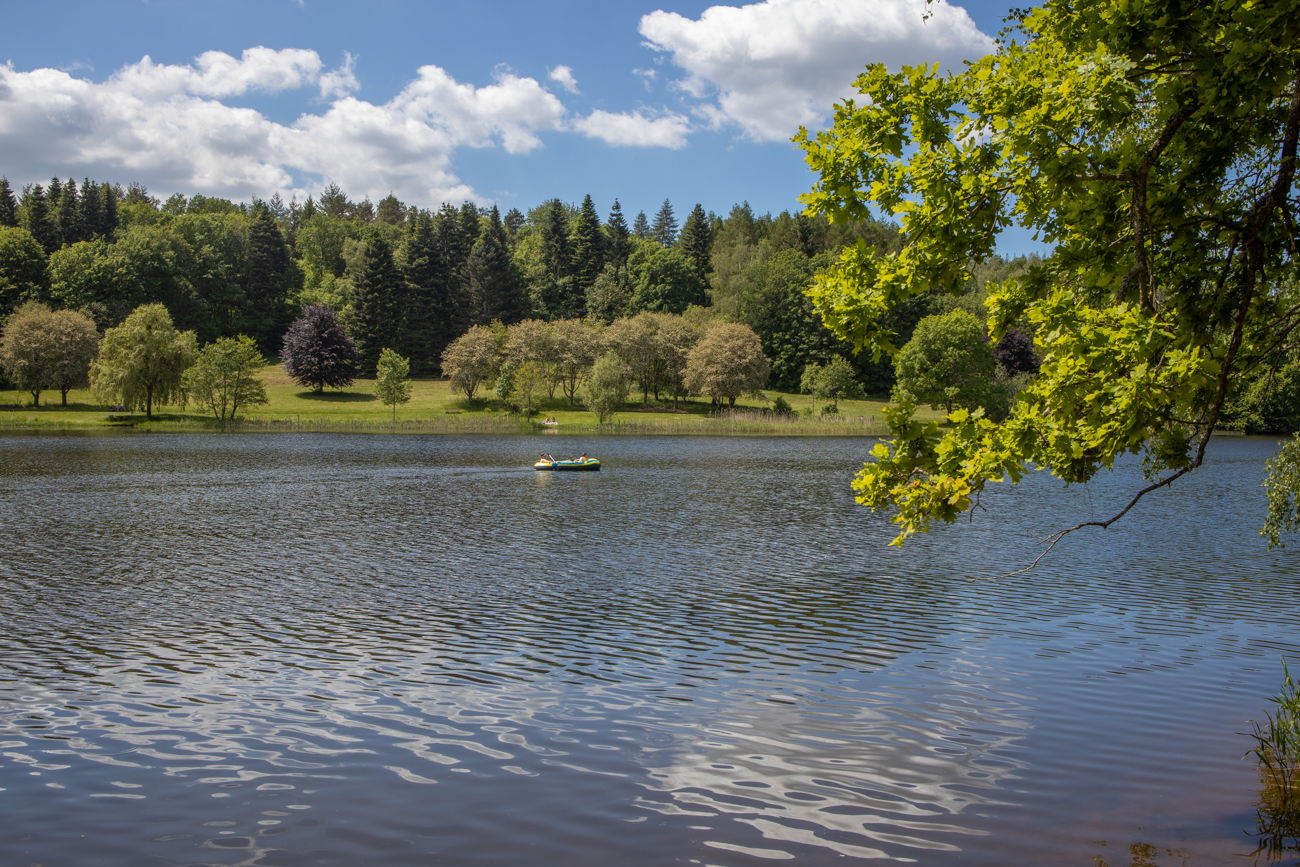 Der Stausee bei Losheim