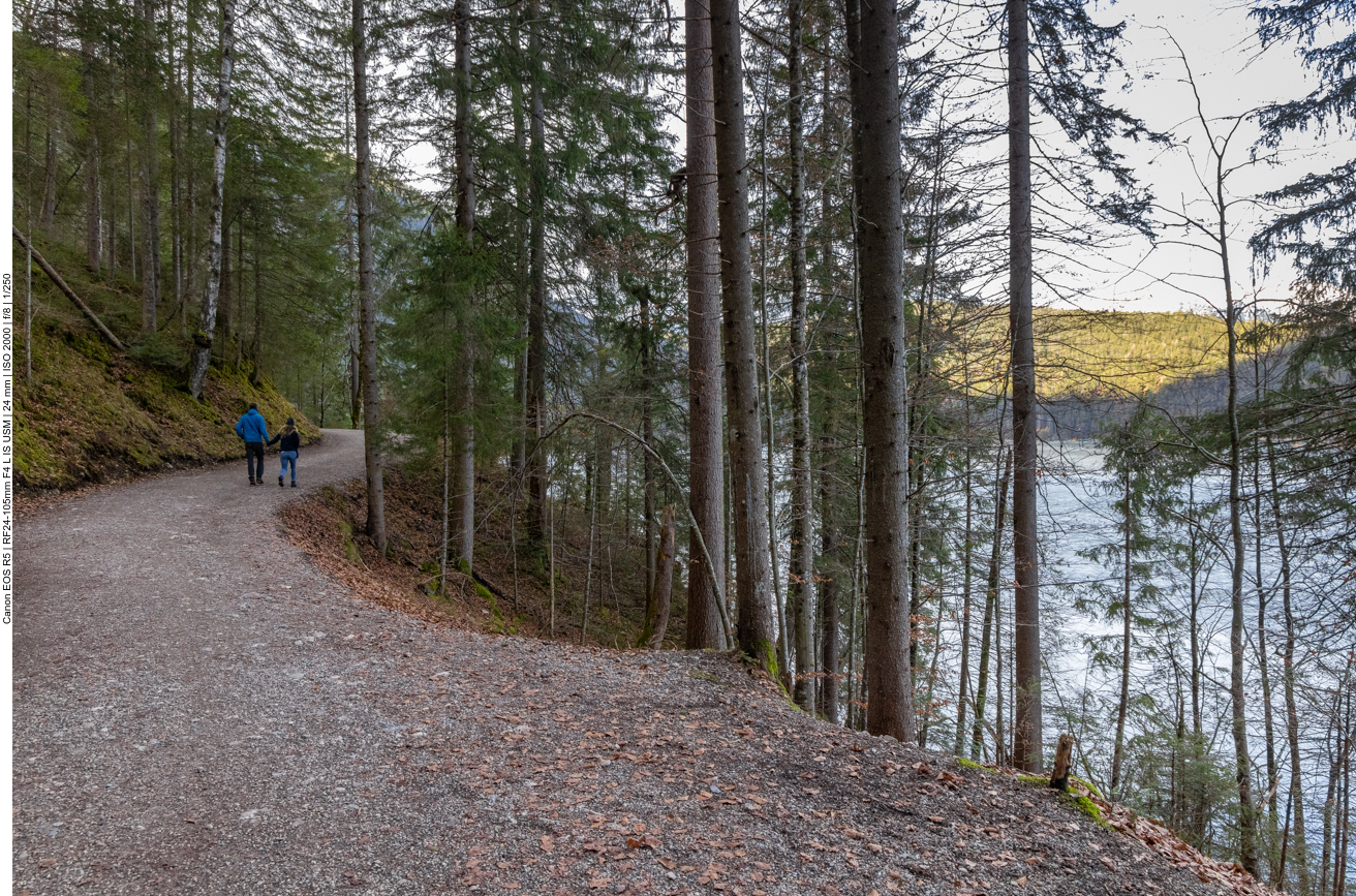 So Menschenleer wie hier war die Seerunde leider überhaupt nicht :-(