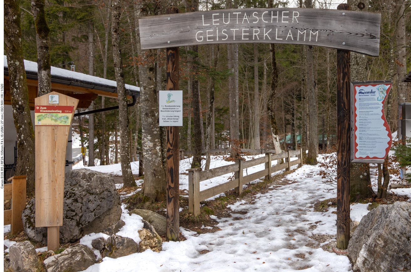 Eingang zur Geisterklamm